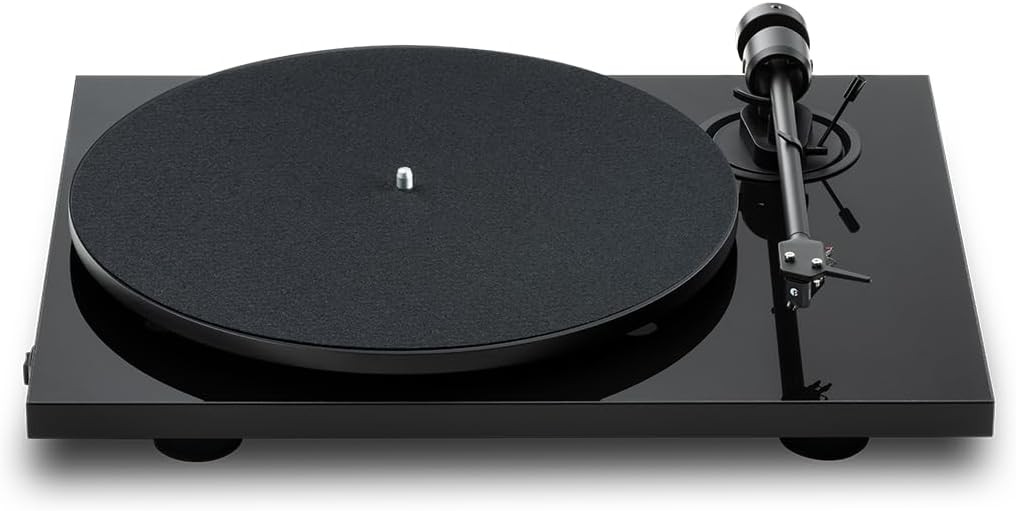 Entry-Level Vinyl Turntable with Carbon Tonearm & Pre-Set Cartridge