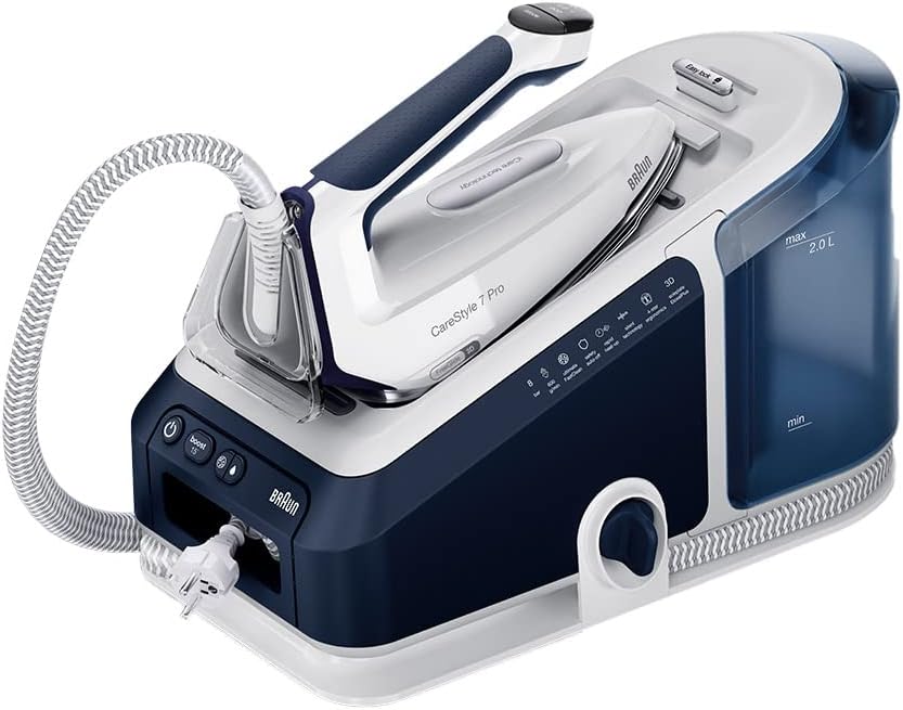 Steam Generator Iron 2700W 2L Tank FreeGlide Soleplate Vertical Steam