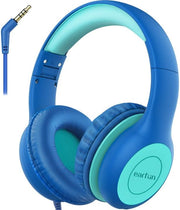 Kids Wired Headphones 85dB Volume Limit Foldable Over Ear Stereo