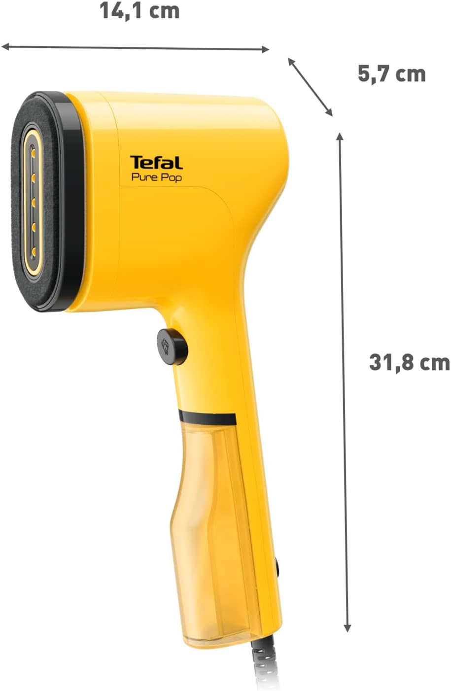 Handheld Clothes Steamer Fast Heat Travel Garment Steamer Slim Design