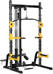 Smith Machine Multifunction Squat Rack Home Gym Strength Trainer