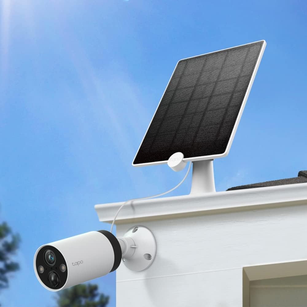 4.5W Solar Panel Camera Charger IP65 4m Cable Adjustable