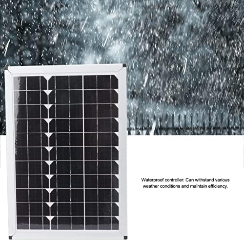 100W Solar Panel Kit 12V 24V with 20A Controller