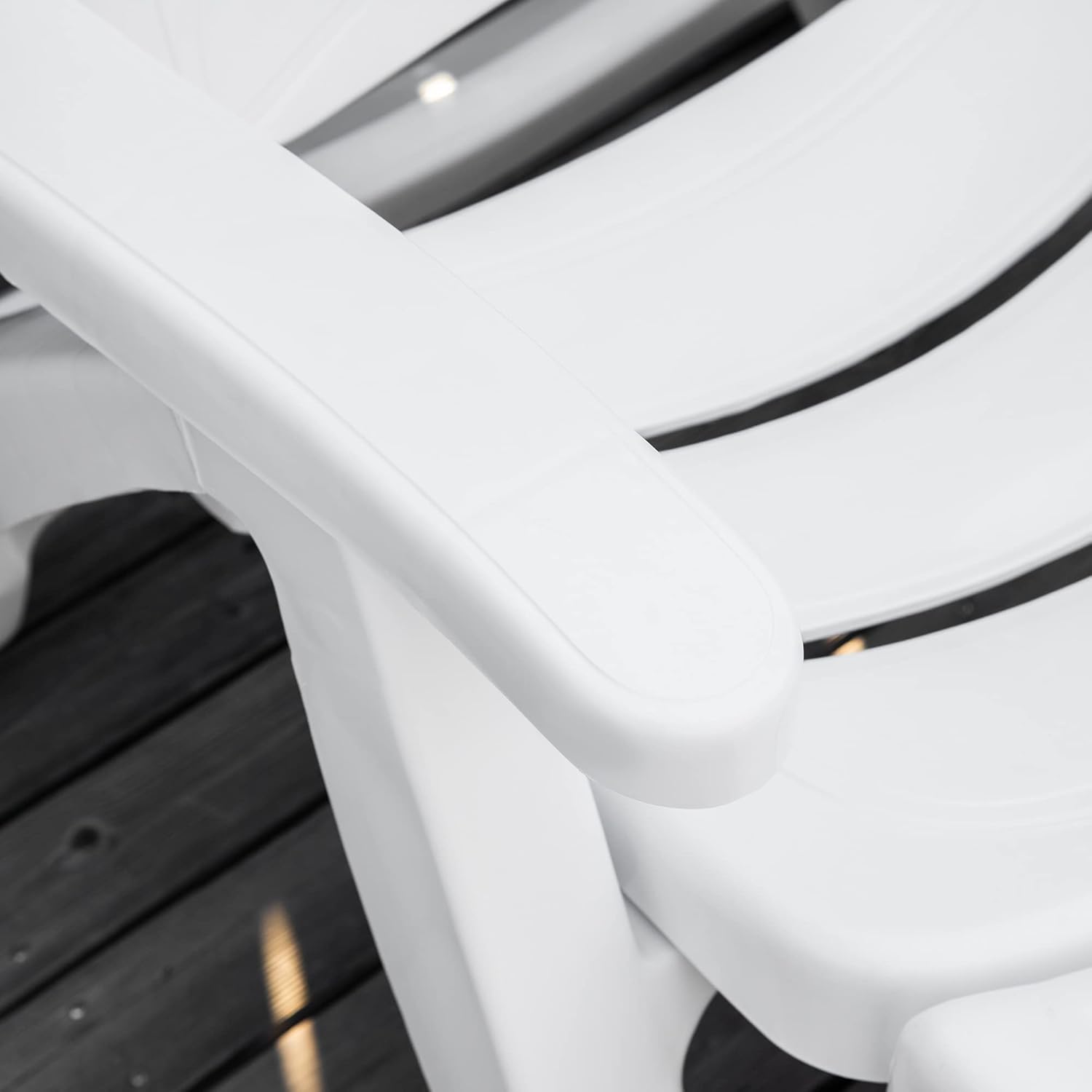 Set of 2 Folding Sun Loungers with Wheels White