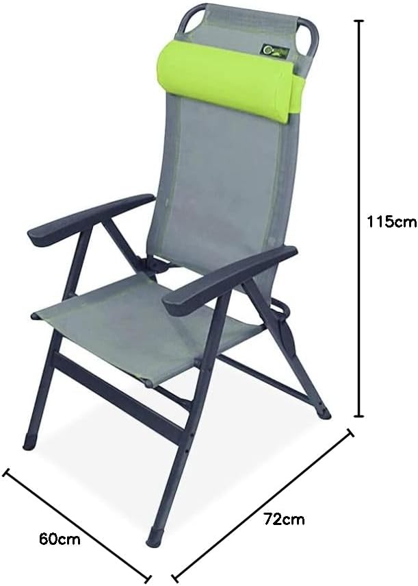 Lightweight Portable Camping Chair Foldable Green