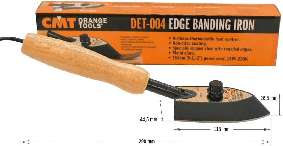 Edge Banding Iron Temperature Control Woodworking Tool 230V