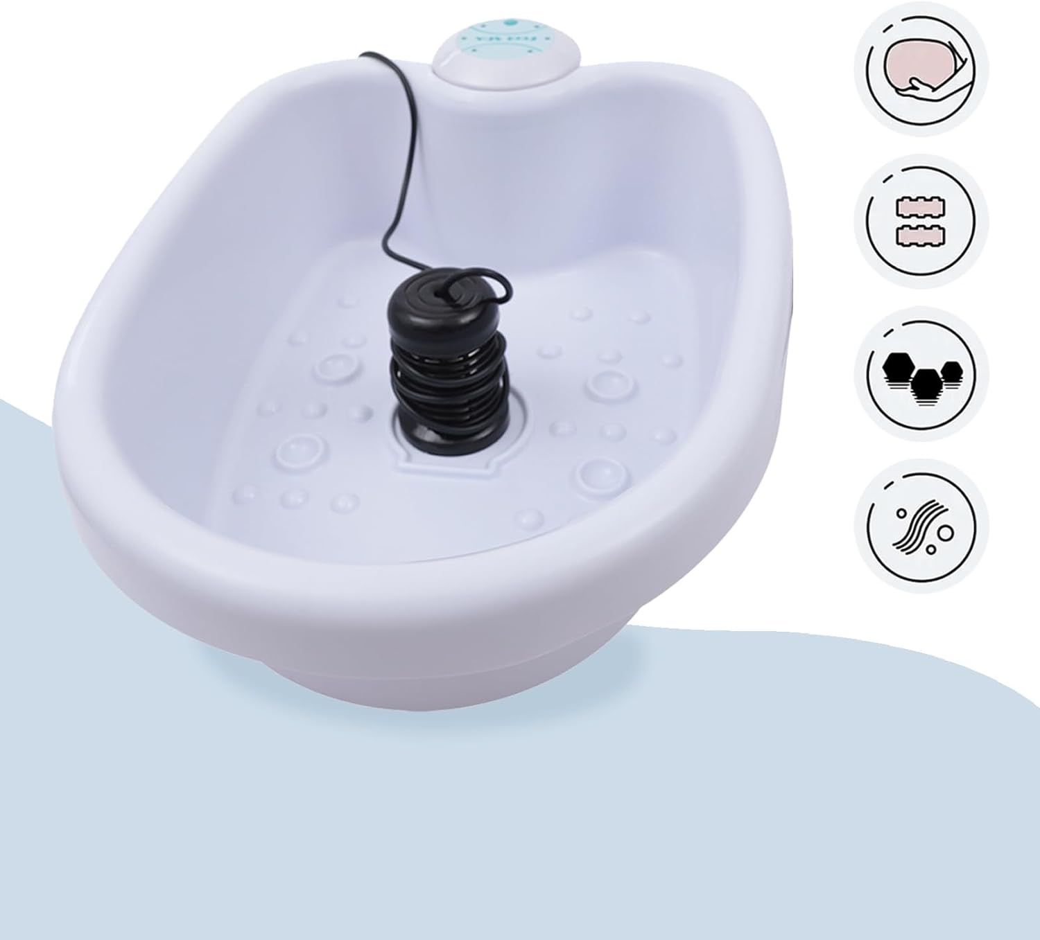 Ionic Foot Detox Bath Machine Portable Ion Foot Spa Relax Timer