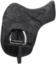 Waterproof Dressage Saddle Cover Black Silicone Grip Fleece Lined