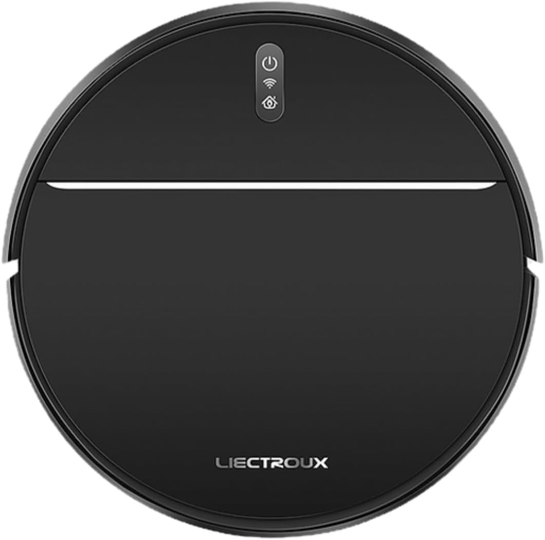 Robot Vacuum Mop 2500Pa WiFi App Smart Auto Clean HEPA Filter