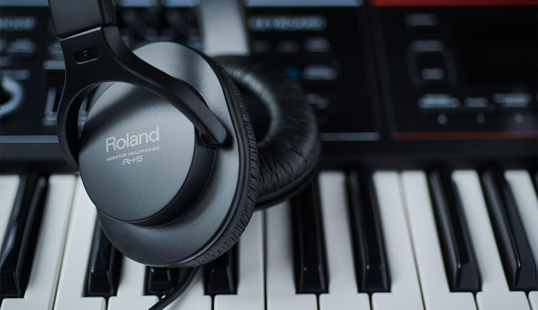Wired Over Ear Monitor Headphones 40mm Drivers Studio Audio