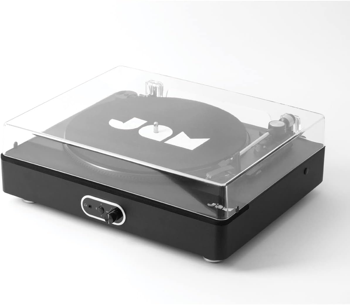Bluetooth Turntable With Built In Speakers 3 Speed Bamboo
