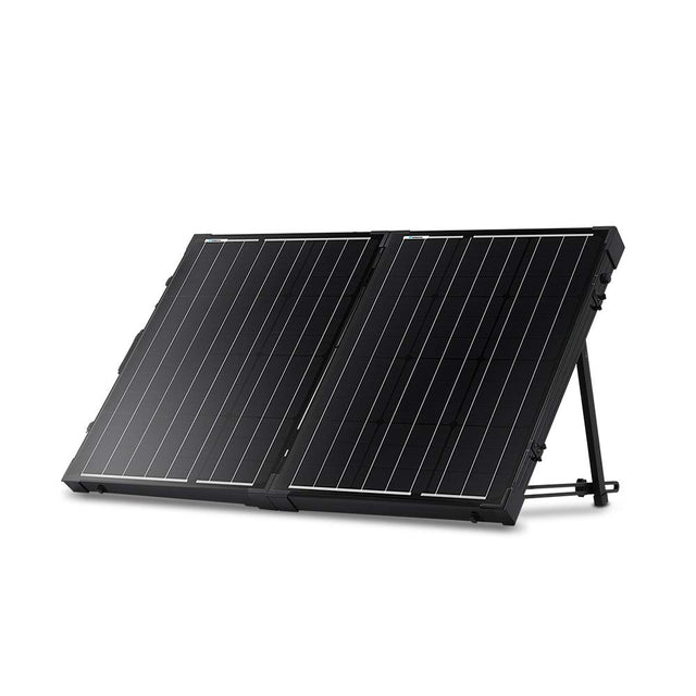 100W Foldable Solar Panel Suitcase 12V Portable RV Camping Power