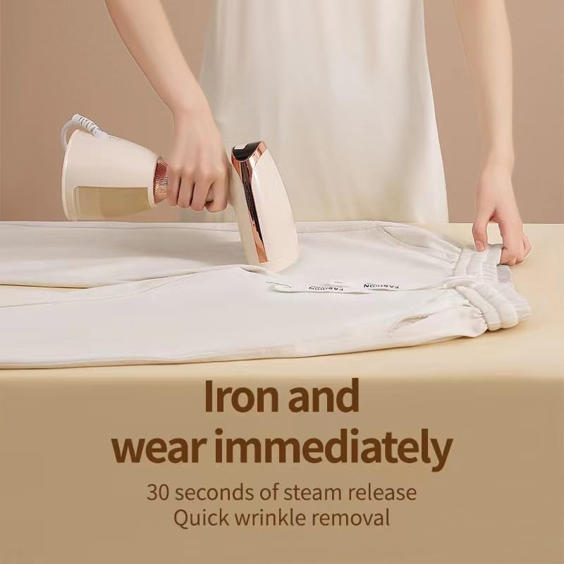 Handheld Garment Steamer Portable Fast Heat Wrinkle Remover 280ml