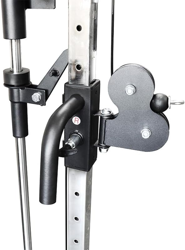 Home Multi Gym Smith Machine Cable Trainer 65kg Weight Stack Rack