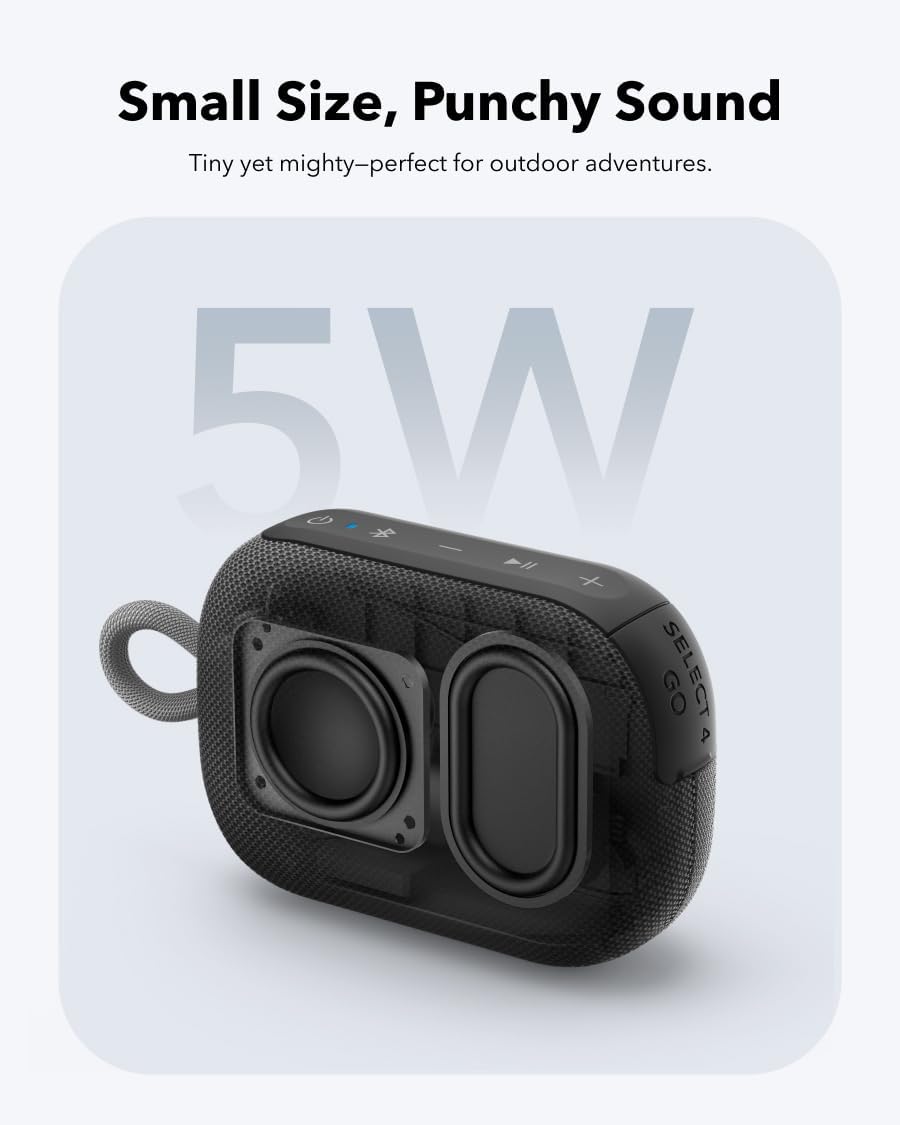 Ultra Portable Bluetooth Speaker Waterproof Floatable 20 Hour
