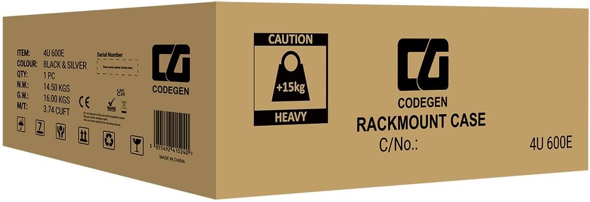 4U Rackmount Server Case E ATX 15 Bay HDD High Airflow Chassis