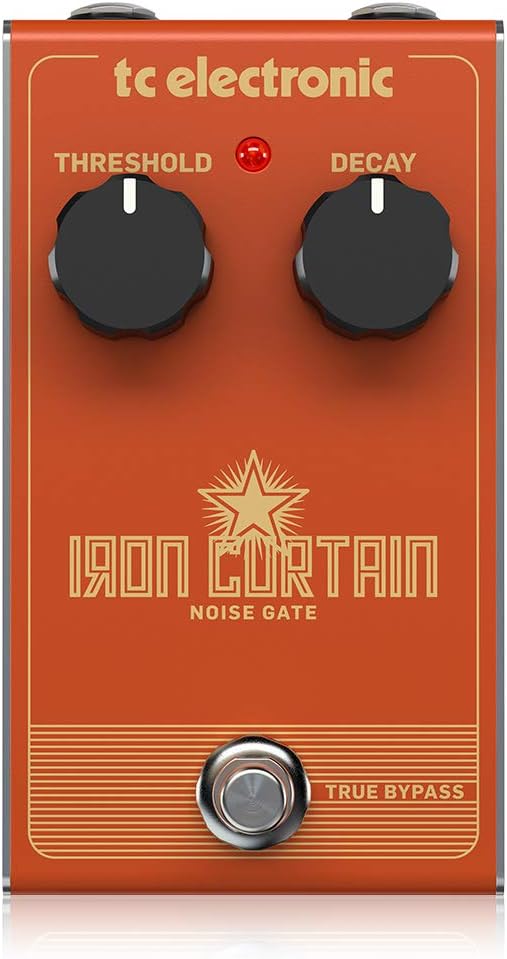 Guitar Noise Gate Pedal Analog Signal Reducer 2 Knob Control
