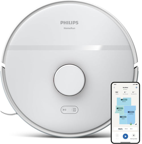 Robot Vacuum Mop 2700Pa LiDAR Mapping WiFi App Carpet Boost