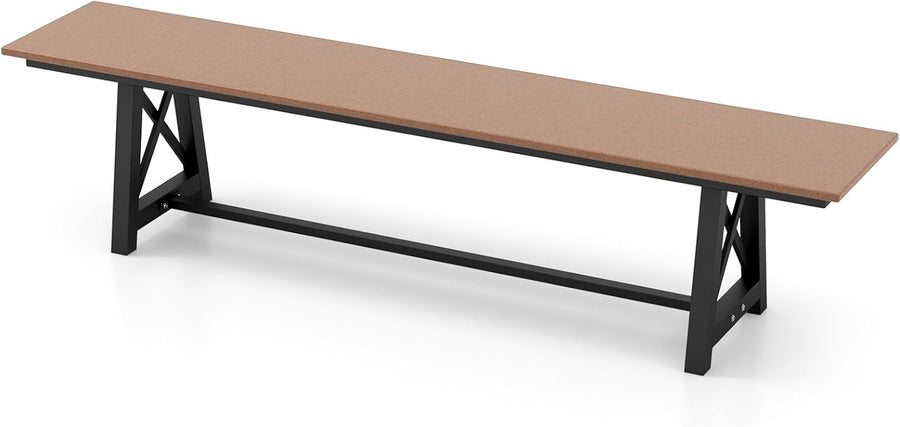 4 Seater Outdoor Garden Bench 183cm Heavy Duty Patio Seat