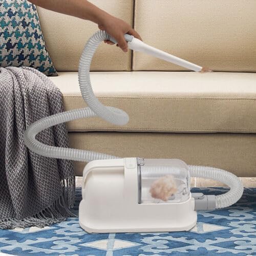 Pet Grooming Vacuum Clippers 11800Pa Low Noise Dog Cat Kit