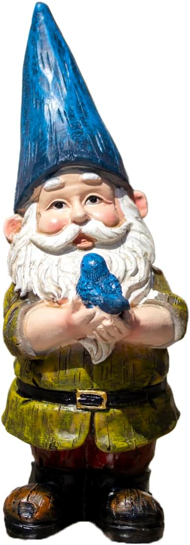 Mini Garden Gnome Resin 15cm Colorful Outdoor Decor Statue