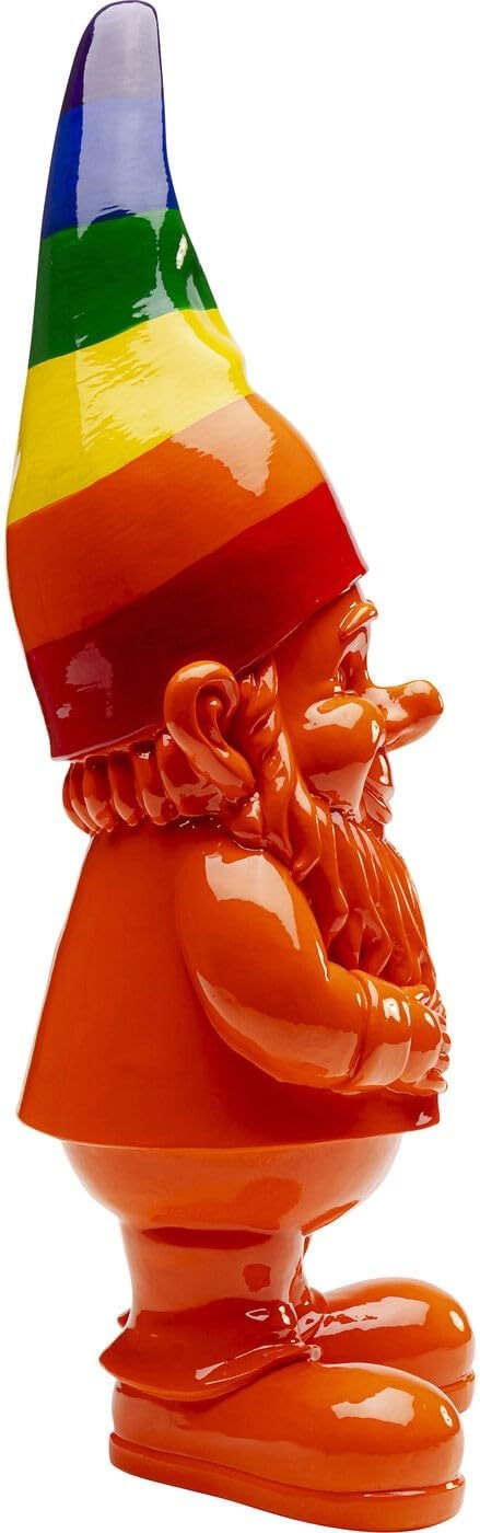 Rainbow Gnome Figurine Colorful Modern Home Decor Statue