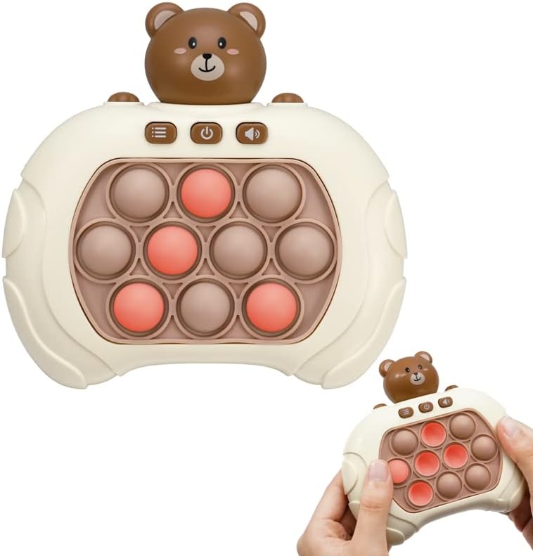 Light Up Pop Fidget Game Machine Puzzle Toy for Kids Adults