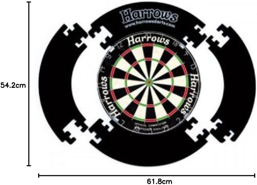 Dartboard Surround Ring EVA Foam Wall Protector 4 Piece 720mm