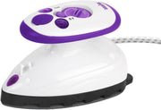 Mini Travel Steam Iron 408W Ceramic Soleplate Dual Voltage Compact