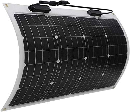 50W Flexible Solar Panel 12V RV Marine Van Roof