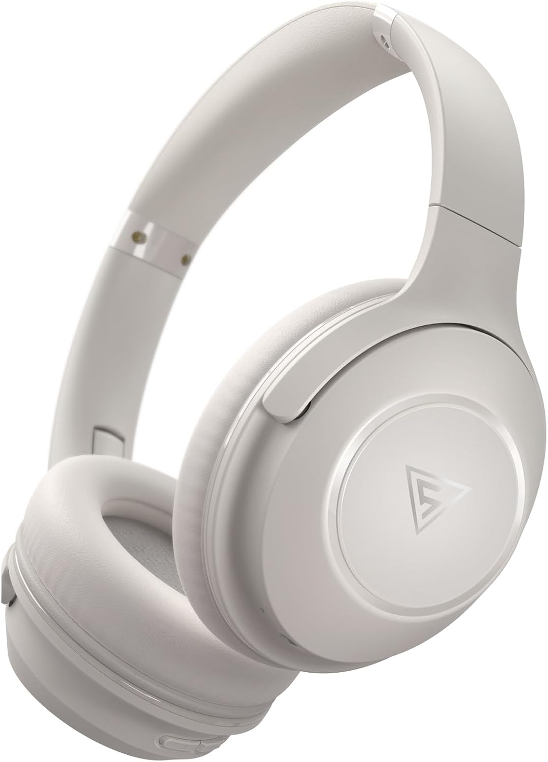 Wireless Bluetooth Over Ear Headphones 70 Hour Battery 3 EQ Light Grey