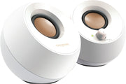 USB Powered Desktop Speakers Compact Stereo Sound PC Laptop