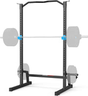 Power Cage Squat Rack Pull Up Bar Dip Station Home Gym Rack