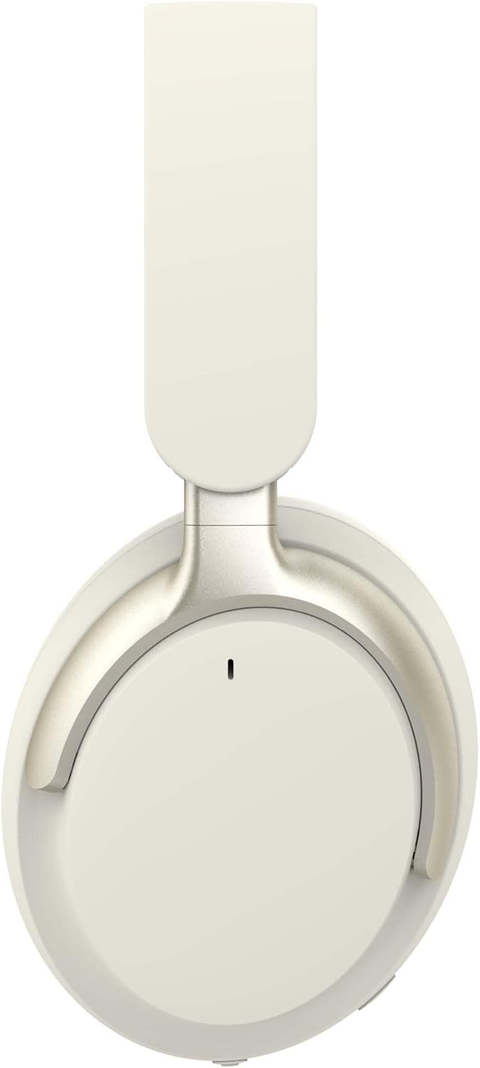 Wireless Noise Cancelling Over Ear Headphones 100Hr Battery Beige