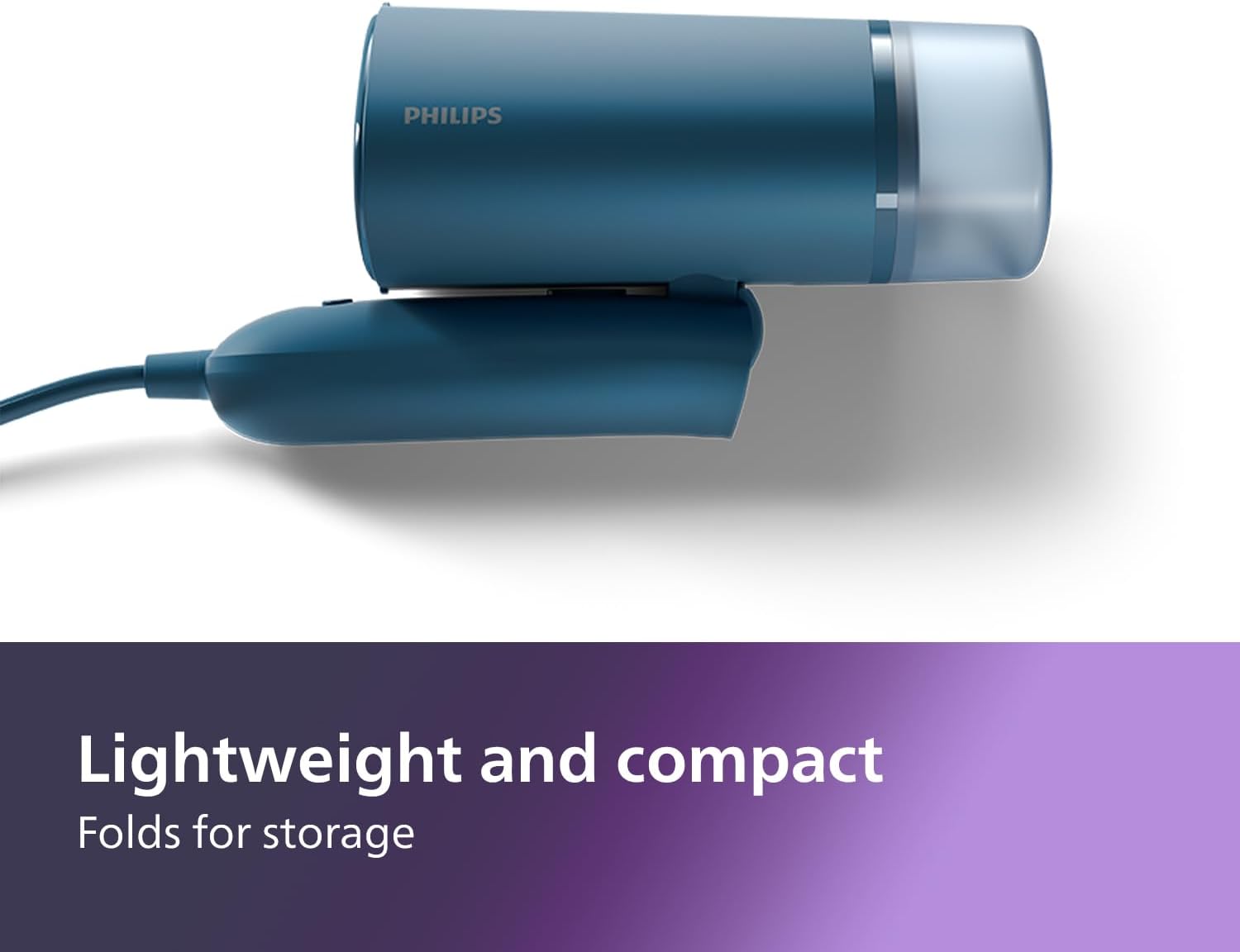 Handheld Clothes Steamer Foldable 1000W 20g Steam Compact Travel