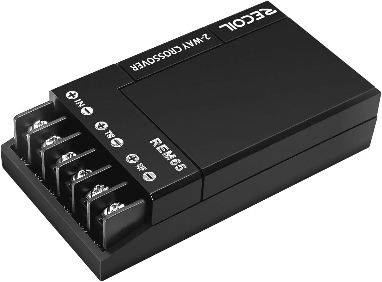 6.5 Inch Component Car Speakers 2 Way Tweeters 200W Audio Set