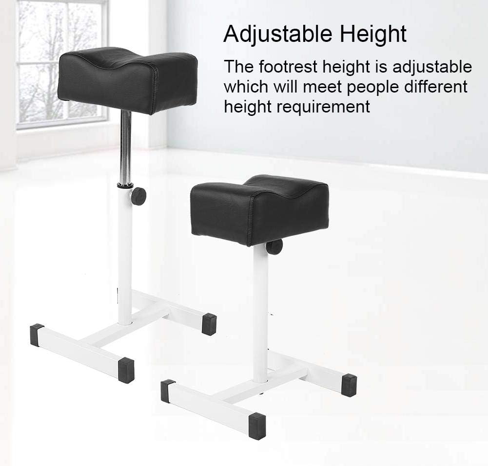 Adjustable Pedicure Foot Rest Stool Ergonomic Salon Spa Stand