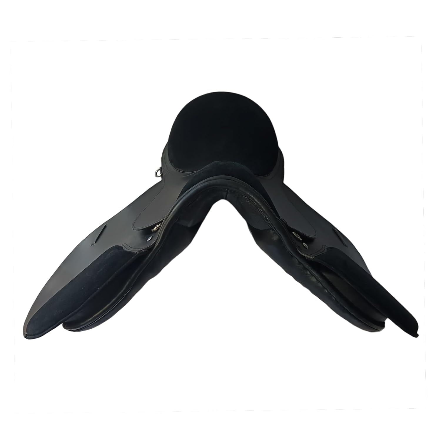 English Horse Riding Saddle 17 Inch Black Leather