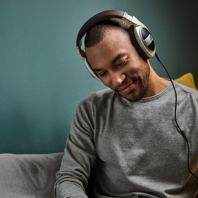 Open Back Over Ear Headphones Wired 3.5mm Audiophile Stereo