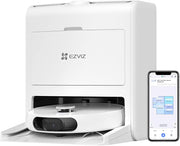 Robot Vacuum Mop Auto Empty Wash Dry 4000Pa Laser Mapping App Alexa