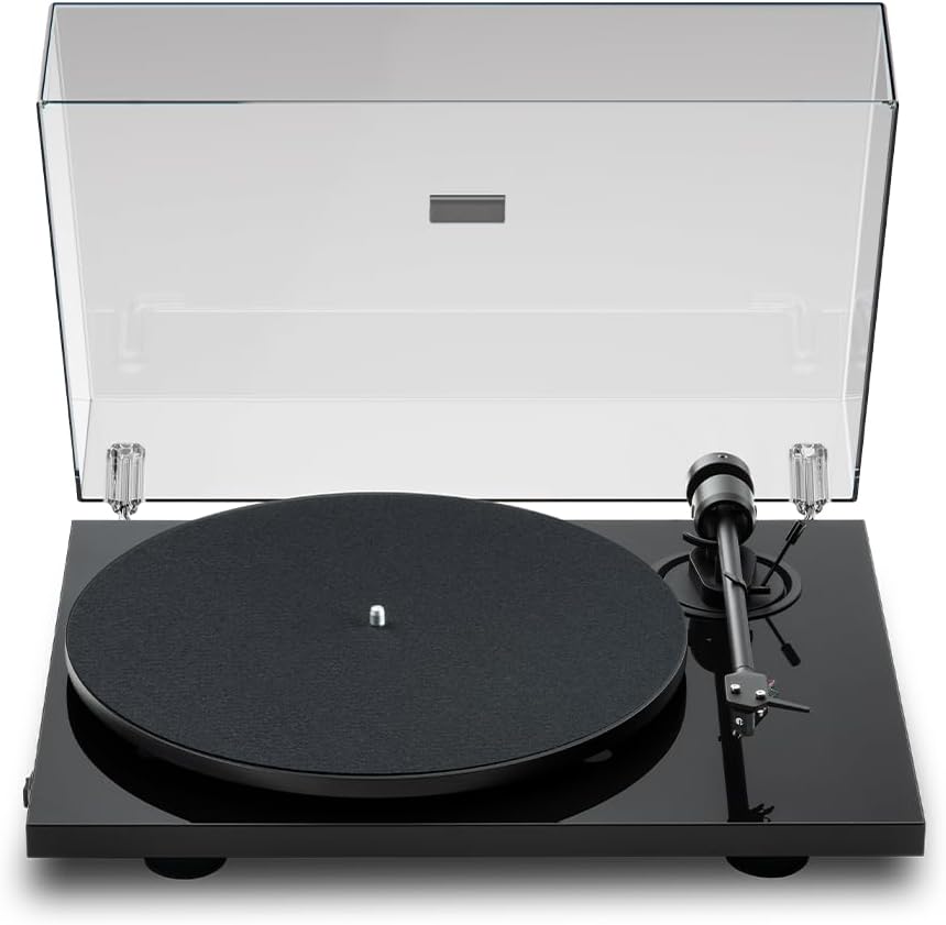 Entry-Level Vinyl Turntable with Carbon Tonearm & Pre-Set Cartridge