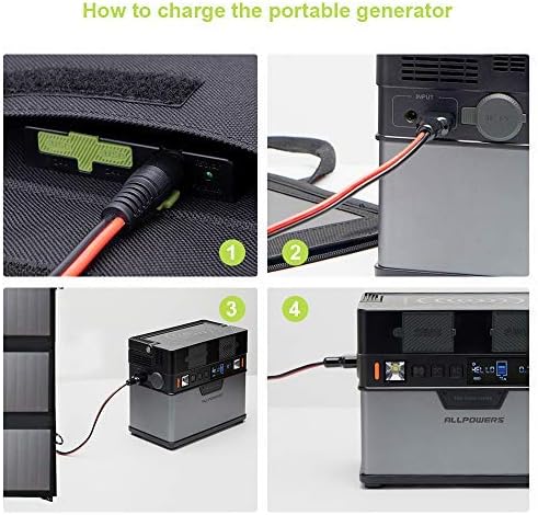 100W Foldable Solar Charger Panel USB DC for Camping RV