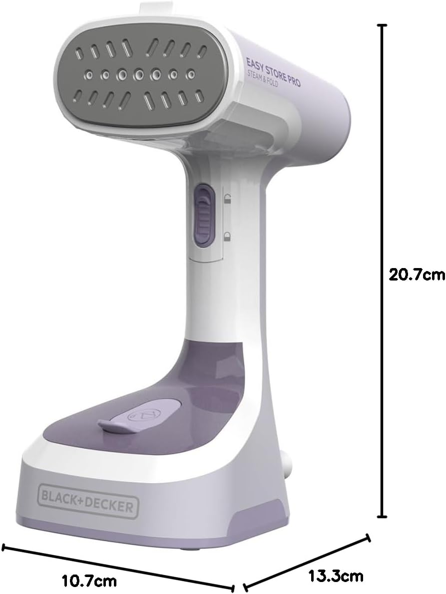 Foldable Garment Steamer 1200W Fast Heat 45s Portable Travel Iron