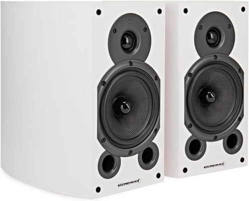HiFi Bookshelf Speakers Pair 100W Passive 5 Inch Kevlar