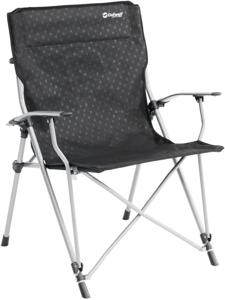 XL Folding Camping Chair Lightweight Black