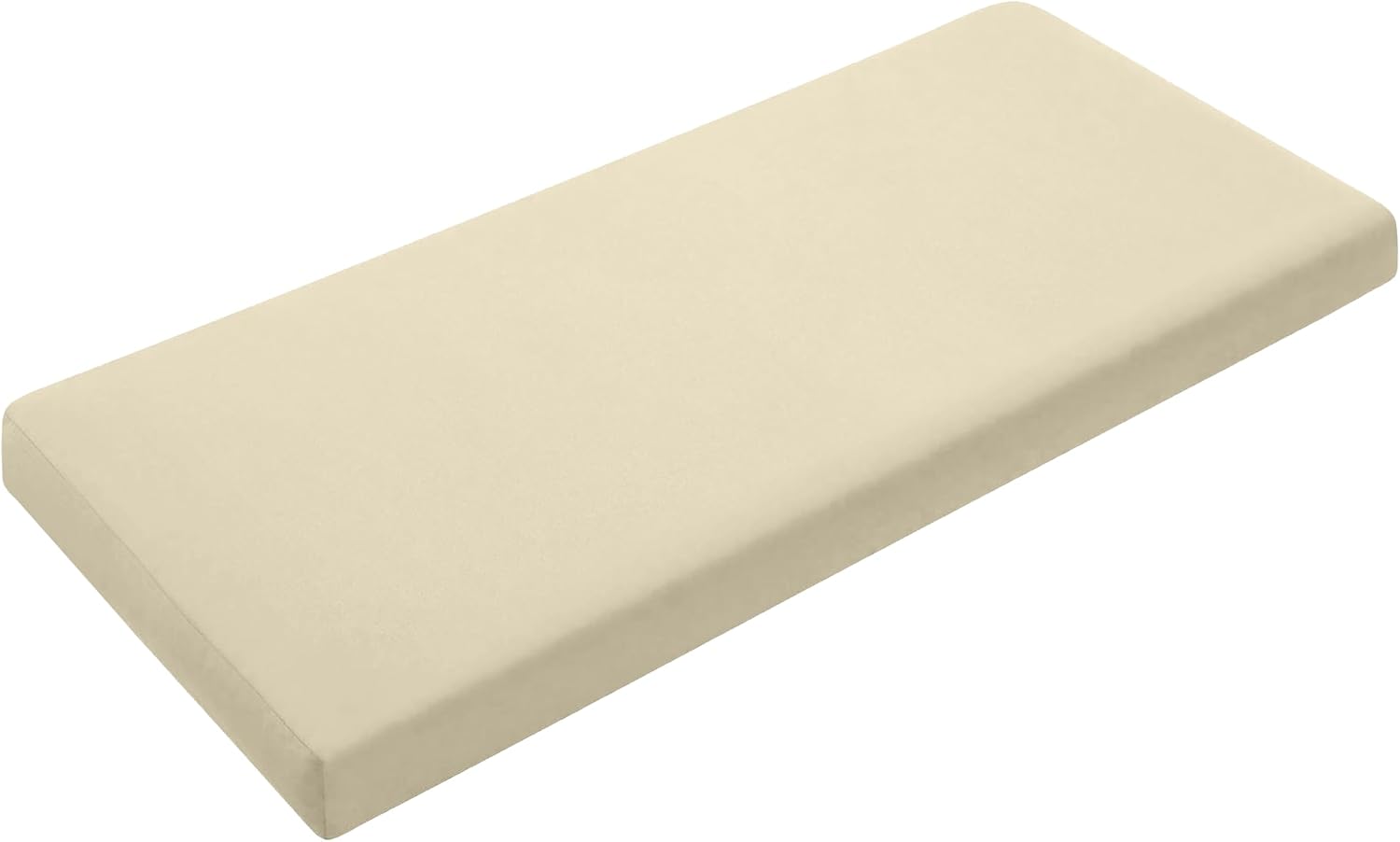 2 Seater Garden Bench Cushion Pad 128x50cm Water Resistant Patio Seat