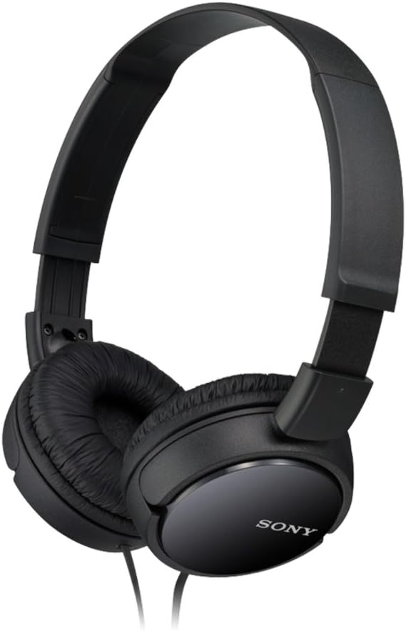Wired On Ear Headphones 3.5mm Jack Stereo Sound Foldable Design