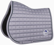 Classic Satin Jump Saddle Pad with Anatomic Shock Absorbing Fit