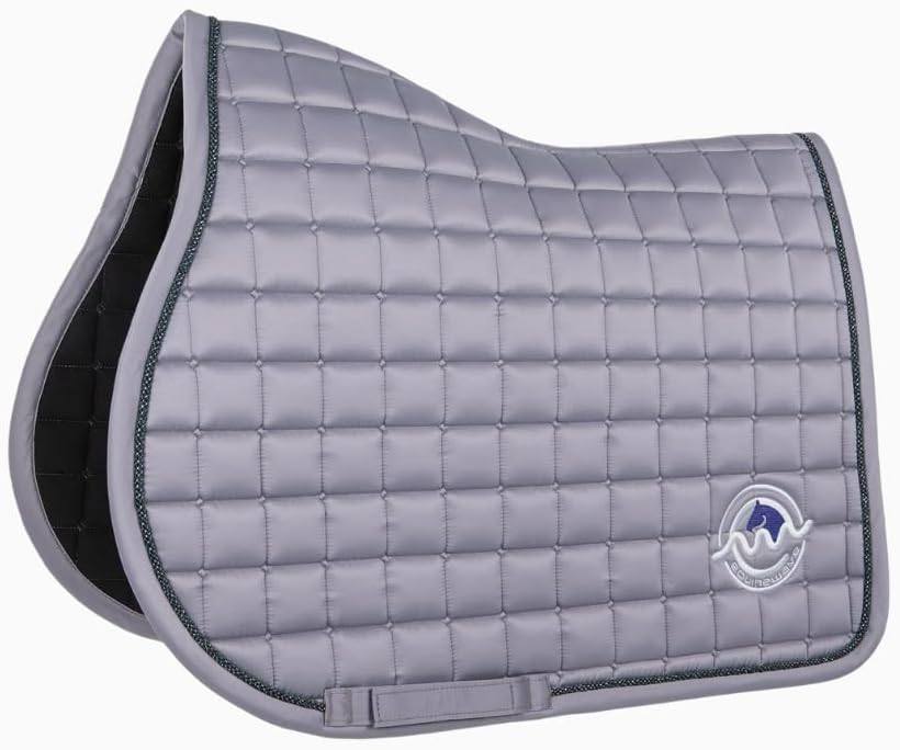 Classic Satin Jump Saddle Pad with Anatomic Shock Absorbing Fit