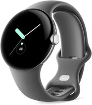 Android Smart Watch LTE Heart Rate Fitness Tracker Silver Renewed